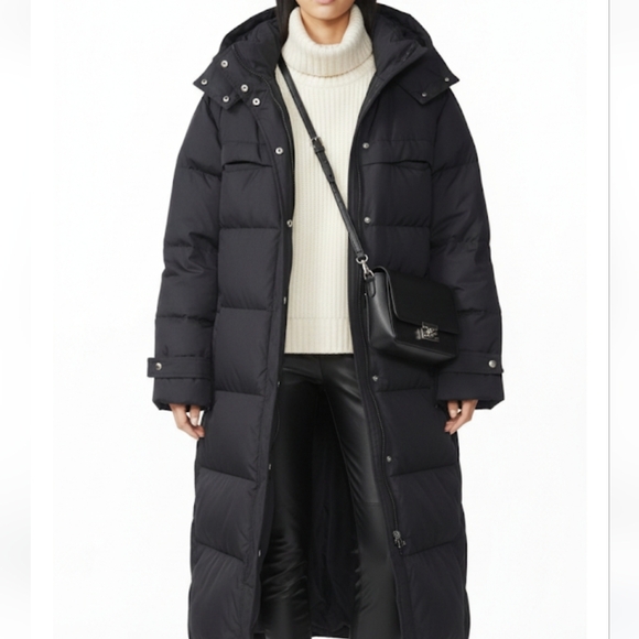 Michael Kors Jackets & Blazers - Flawed Michael Kors Long Black Coat